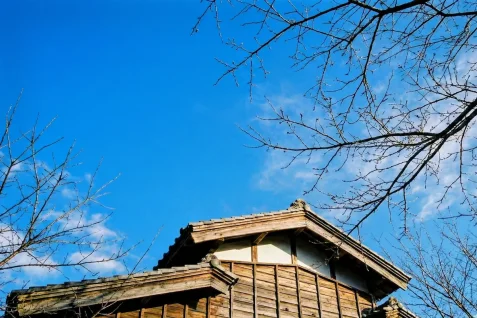 制度の狭間アイキャッチ画像--木造住宅と冬の空の写真